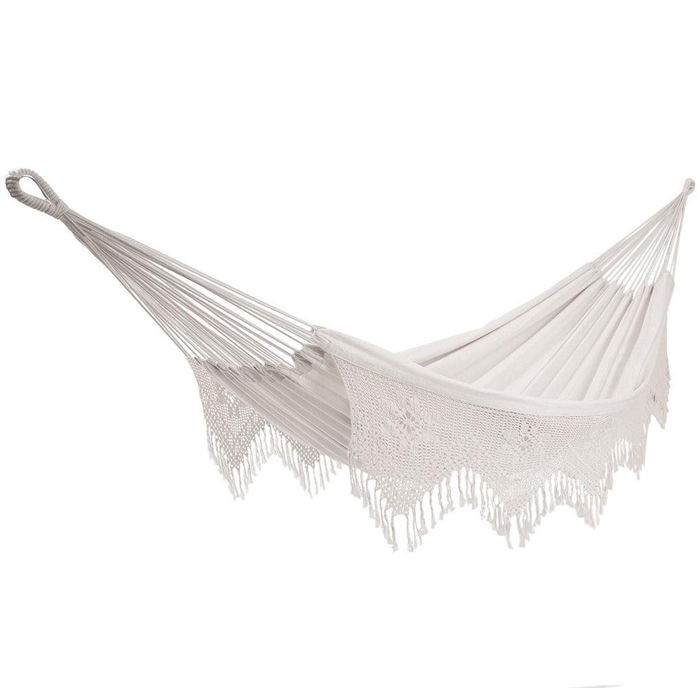 hängematte deluxe Deluxe Brazilian Style Cotton Hammock (Double)