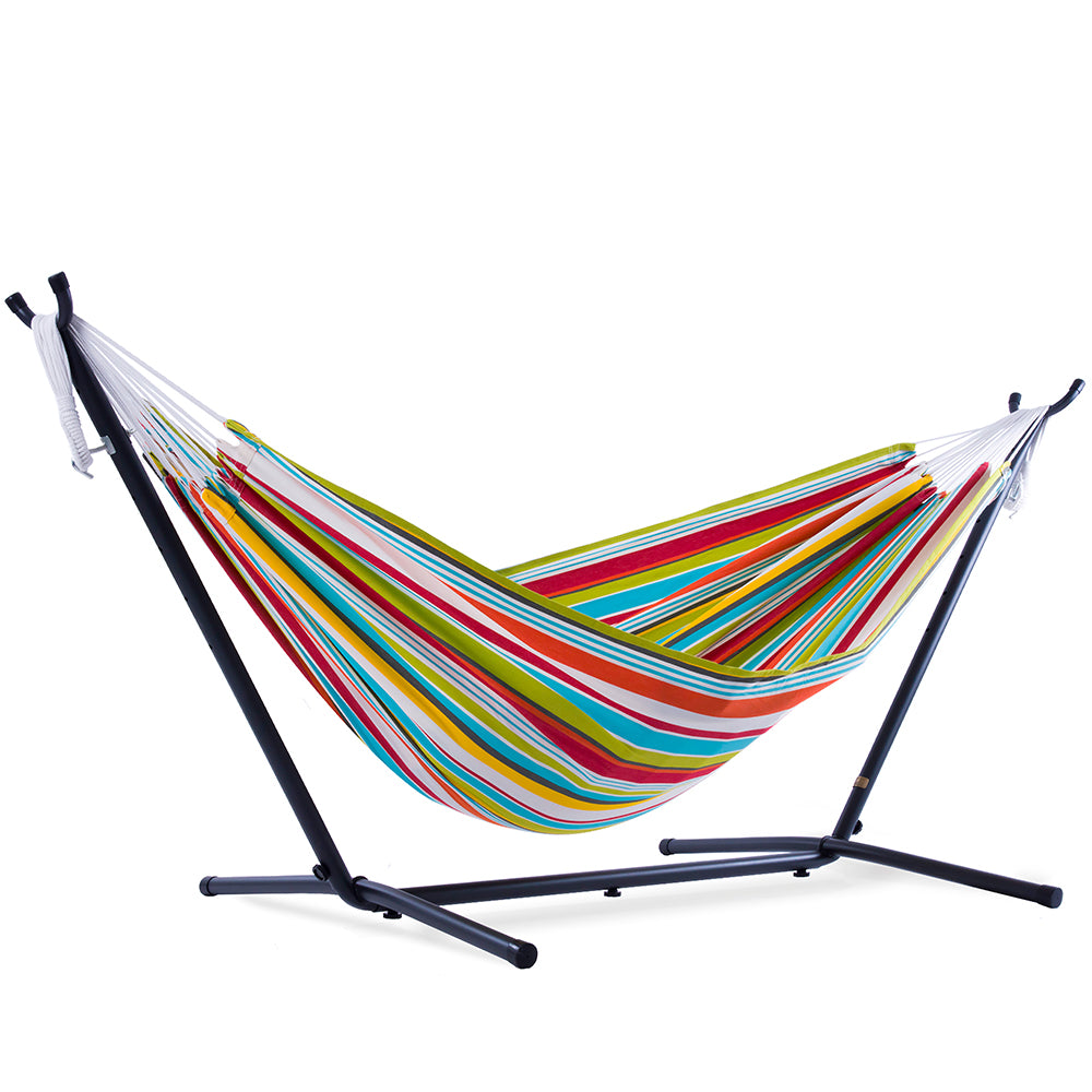 QUVIO Ophanghaak met leren bandje - Blauw QUVIO Ophanghaak met leren bandje - Blauw