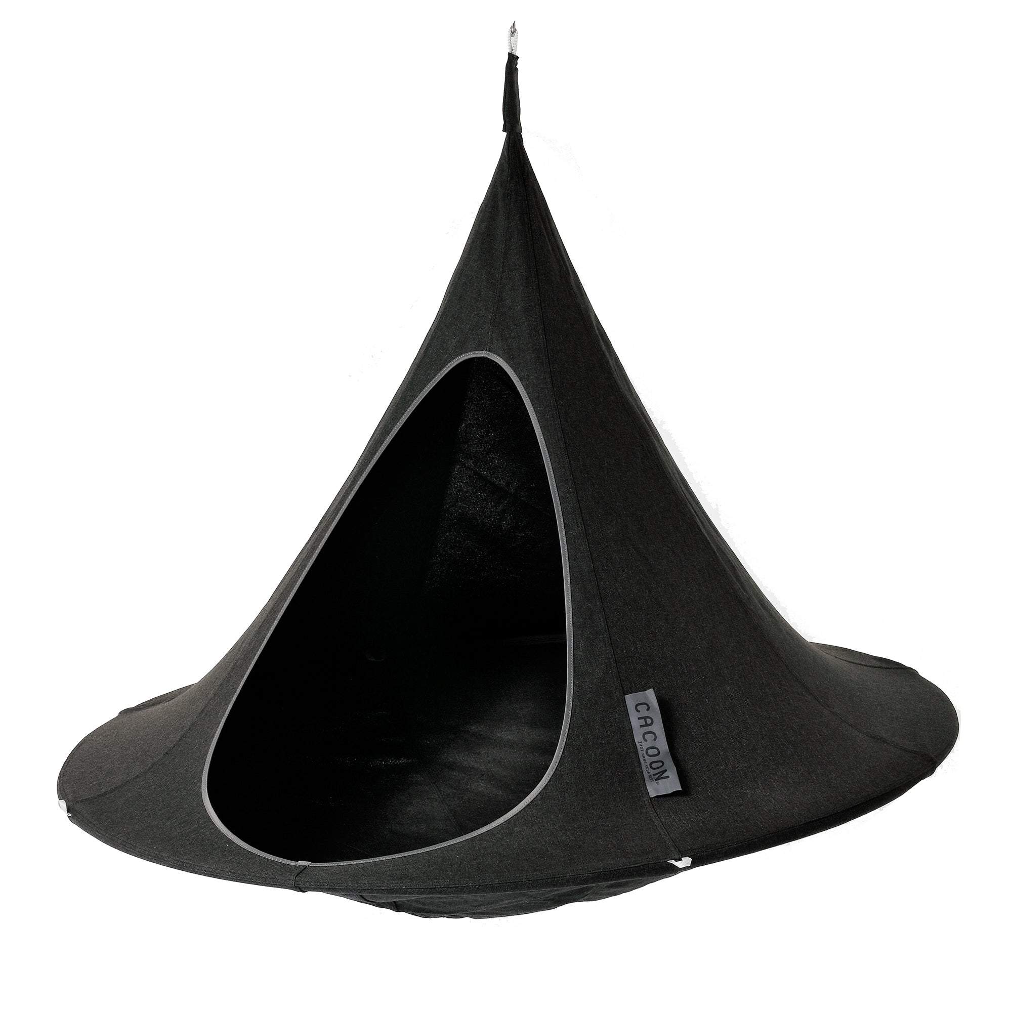 cocoon olefin カクーン　ハンモンック Single Olefin Cacoon - Charcoal – Vivere Europe BV