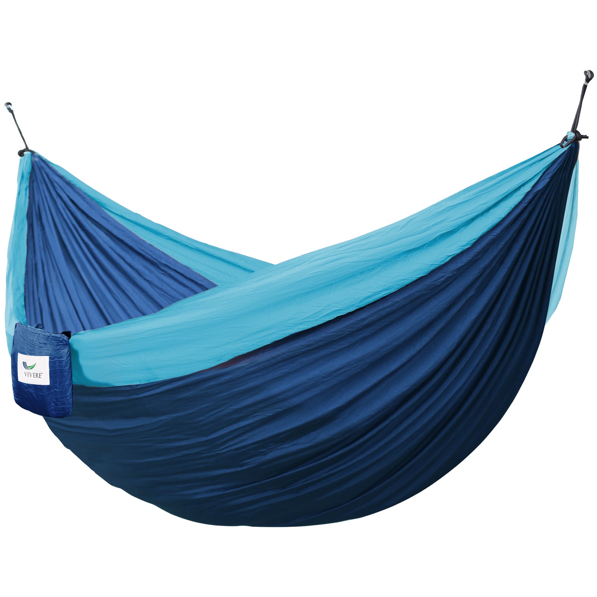 （新品） Vivere Parachute Nylon Double Hammock, Storm/Apple Vivere Parachute Nylon Single Hammock in Navy&frasl;Olive | The Home