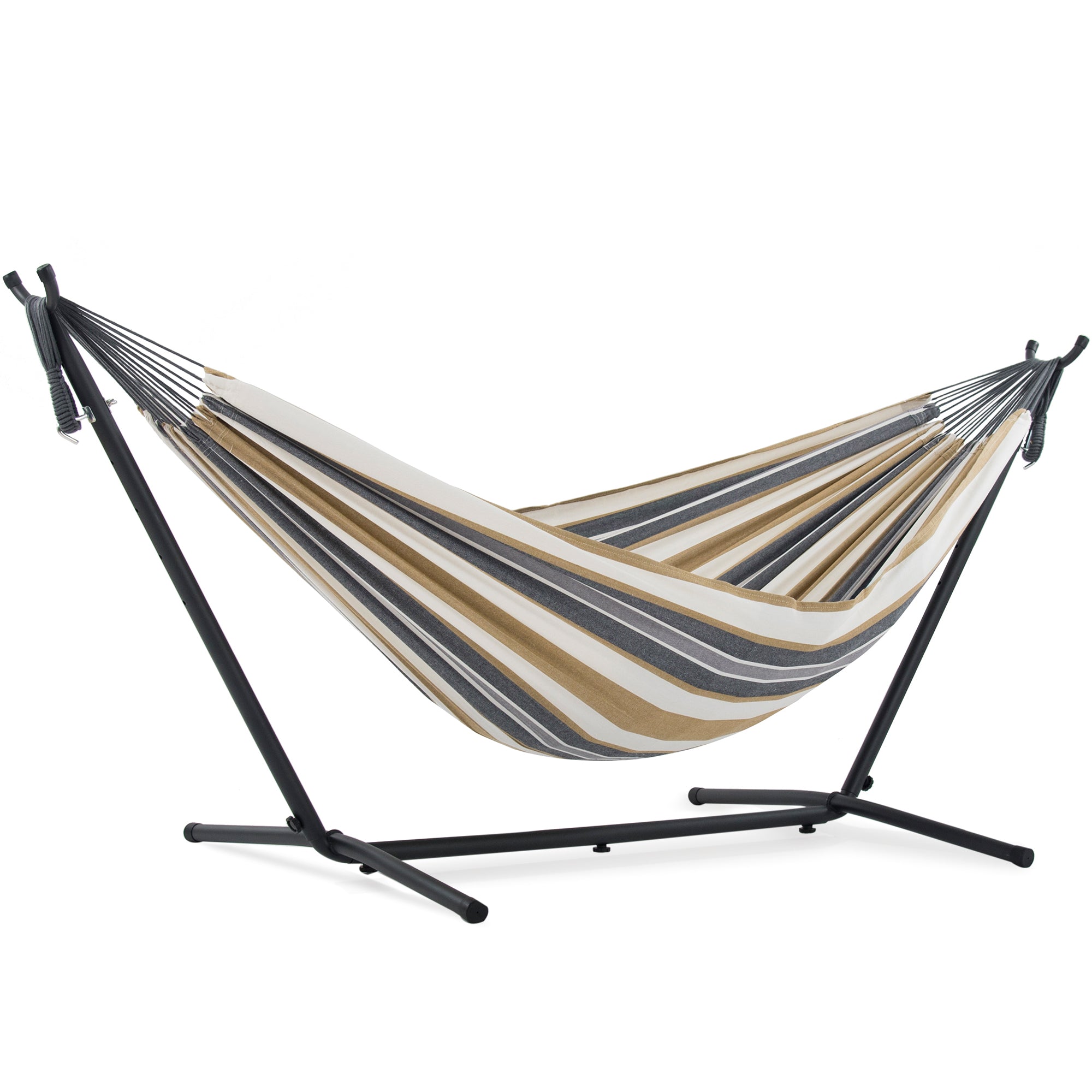 Doppelte Baumwollhängematte mit Stand (250 cm)