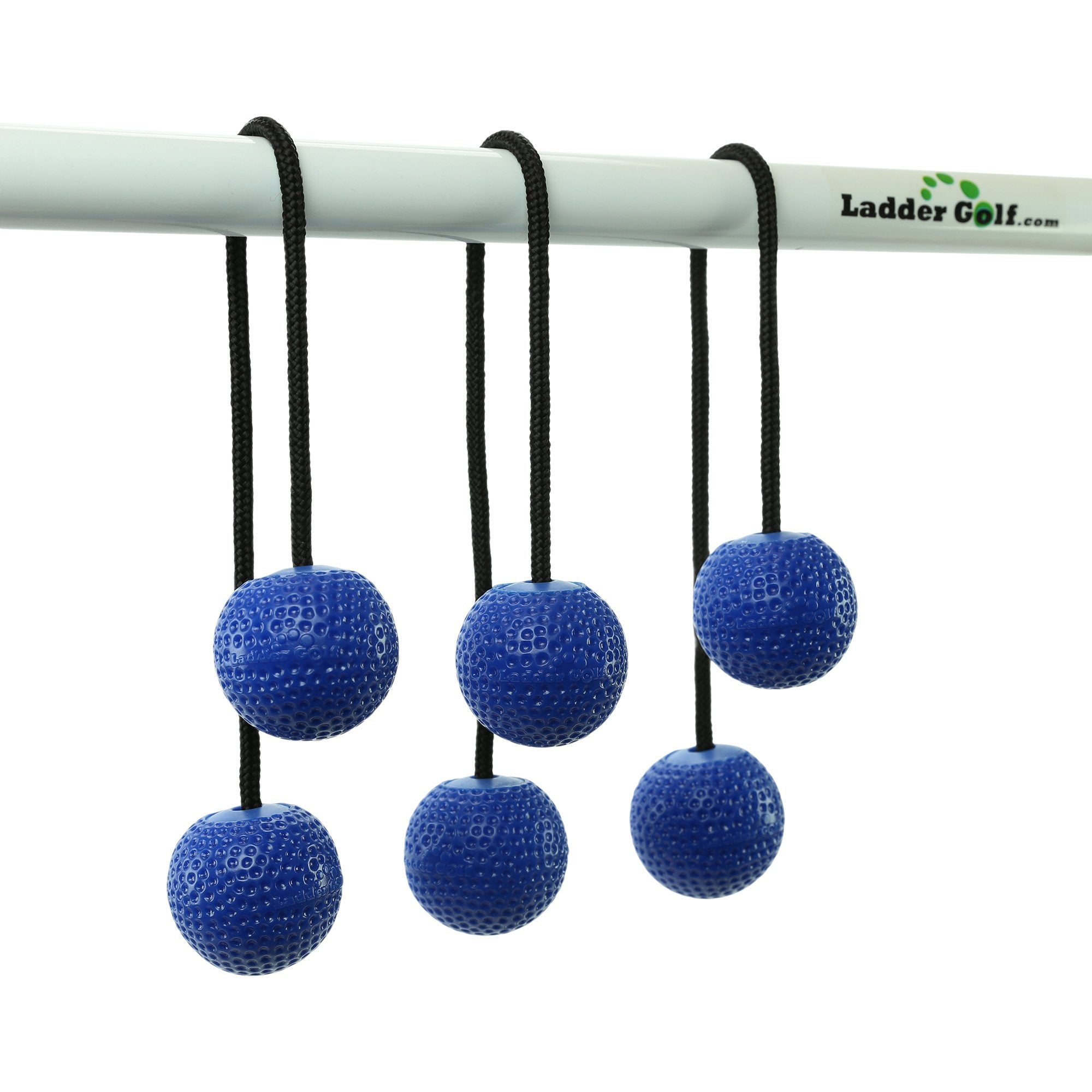 Laddergolf as – Professioneel – 3x2 Echte Golfballen - Officiële Lengte - Koraalrood