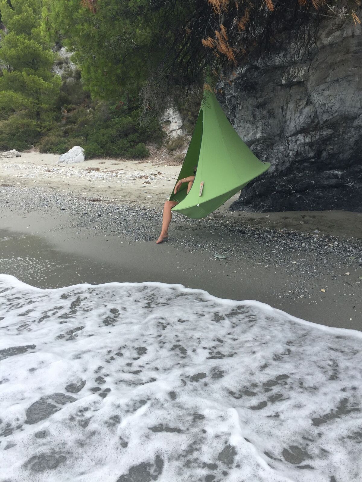 Single Cacoon - Leaf Green