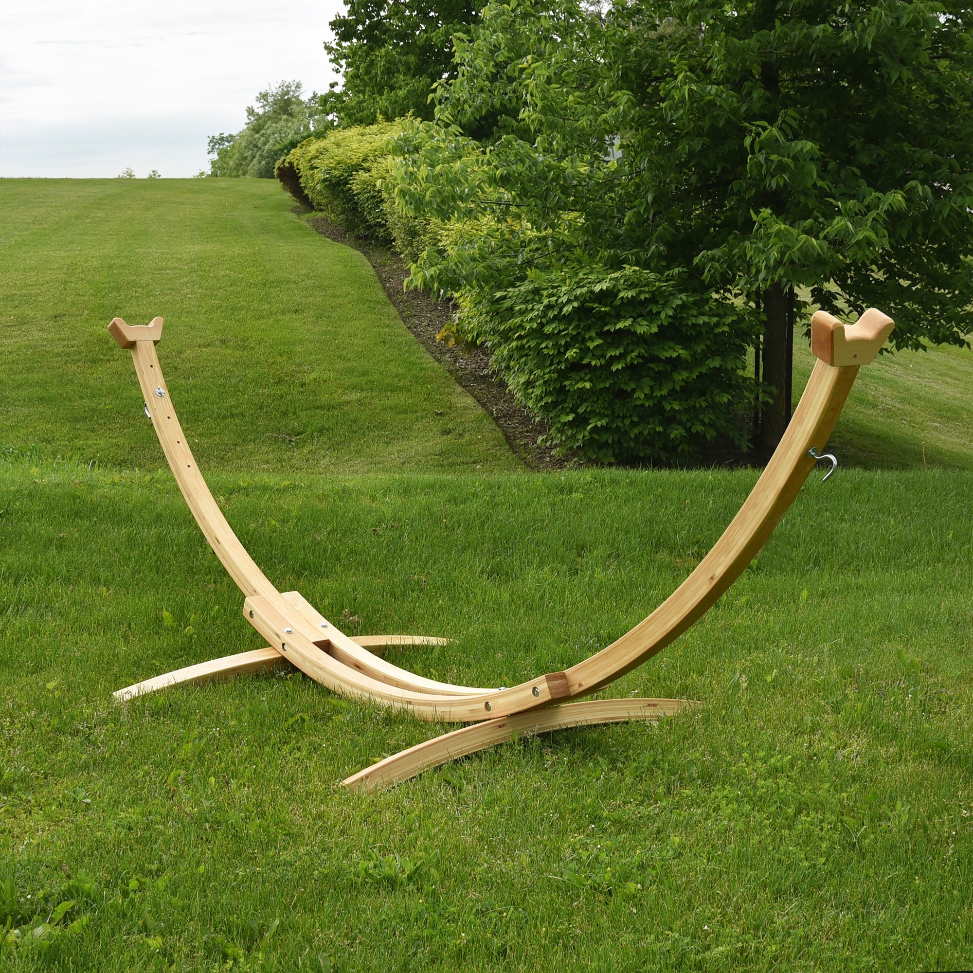 Solid Pine Arc Hammock Stand (305 cm)