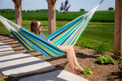 Brazilian Style Cotton Hammock - Cayo Reef