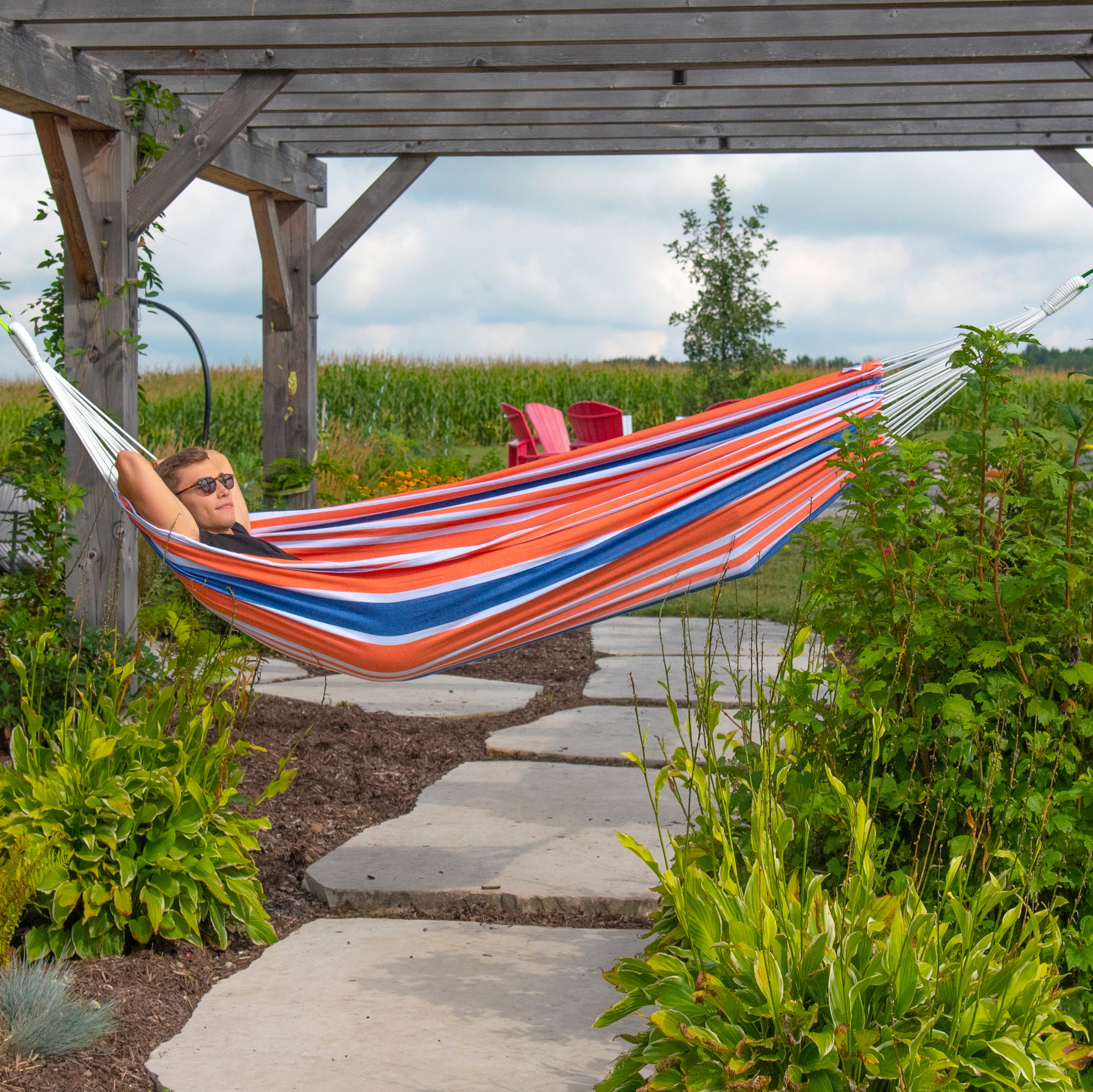 original brasilianische hängematte Brazilian Style Cotton Hammock