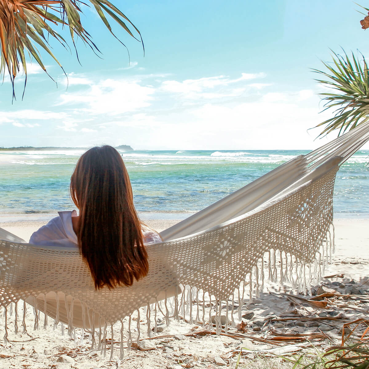 brasil hängematte Deluxe Brazilian Style Cotton Hammock (Double)