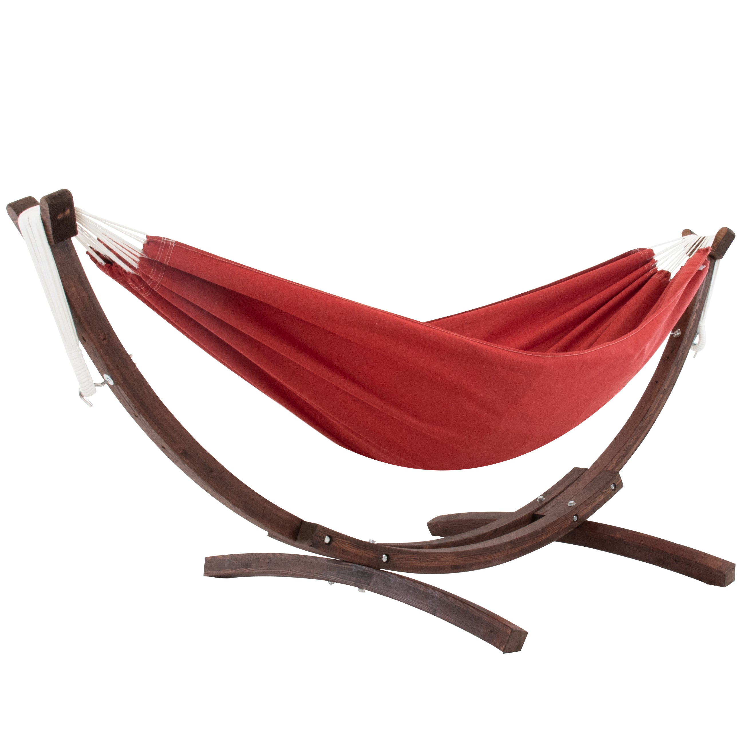 Doppelte Baumwollhängematte mit Ständer (250 cm)