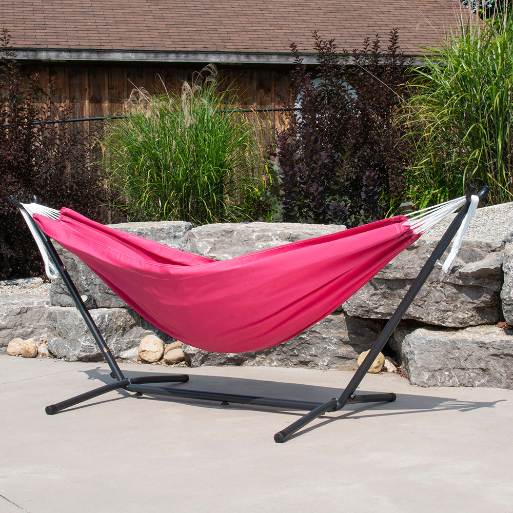 hängematte pink Brazilian Style Polyester Hammock