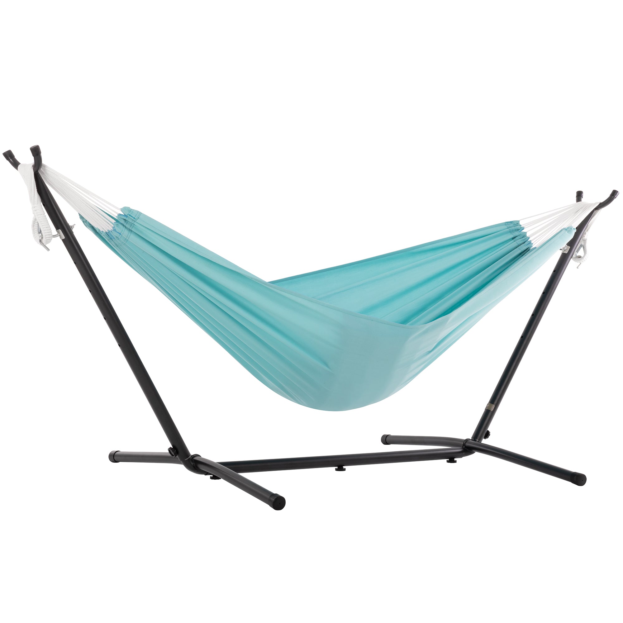 Doppelbaumwollhängematte mit Ständer (250 cm)