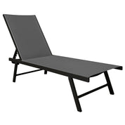 Chaise longue Orbital Phifer® et acier - Cape Cod
