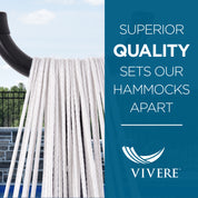 Double Cotton Hammock with Stand (250cm) - Retro