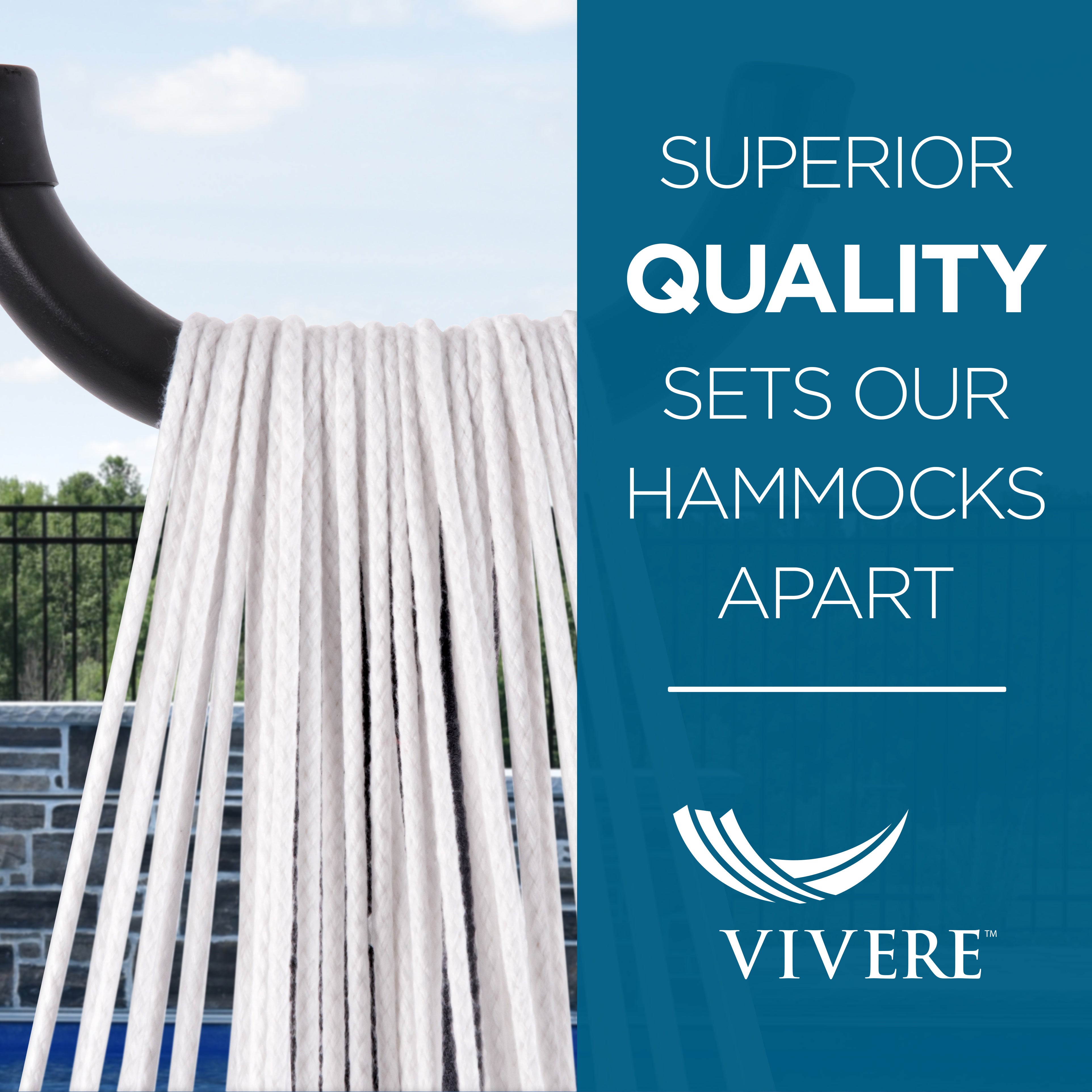 Double Cotton Hammock with Stand (250cm) - Retro