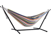 Double Cotton Hammock with Stand (250cm) - Retro
