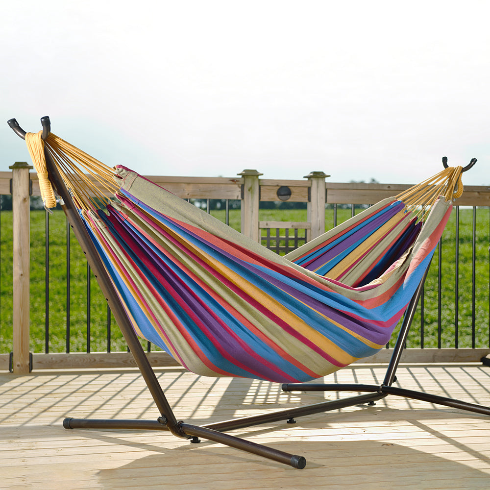 Support universel pour hamac en acier (250 cm) - Anthracite – Vivere Europe BV Support universel pour hamac en acier (250 cm) - Anthracite – Vivere Europe BV