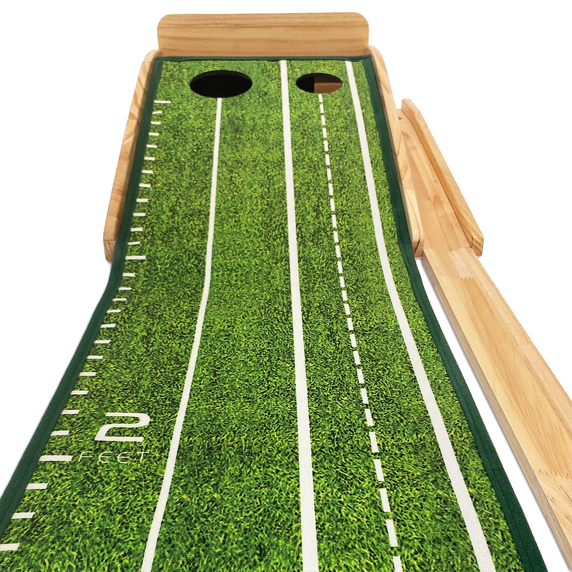 Vivere Golf 2-Hole Putting Green with Ball Return