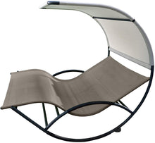 Load image into Gallery viewer, Double Chaise Rocker - Aluminum