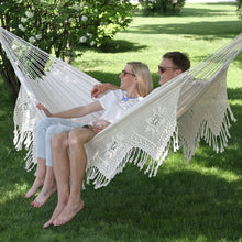 Load image into Gallery viewer, Brazilian Cotton Hammock - Double Deluxe