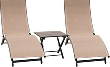 Load image into Gallery viewer, Coral Springs 3pc Aluminum Lounger Set
