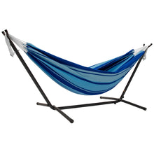 Afbeelding in Gallery-weergave laden, Double Cotton Hammock with Stand